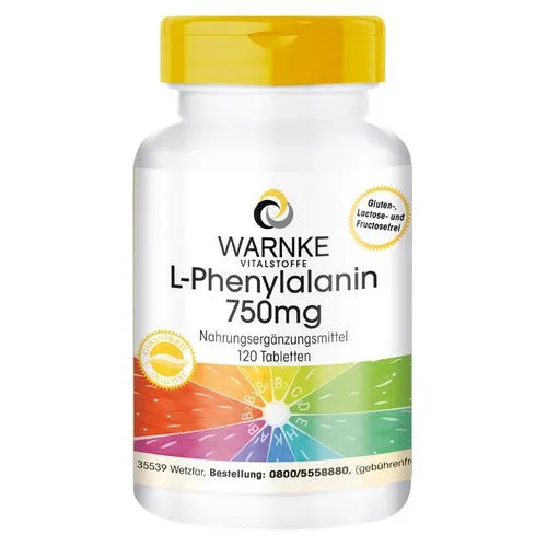 L-Phenylalanine 750mg, l-phenylalanine benefits