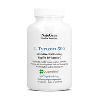 L-TYROSINE 500 B-Complex+Copper+Vitamin C