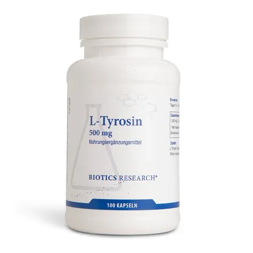 L-TYROSINE 500 mg capsules 100 pcs