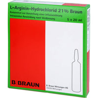 L-arginine hydrochloride 21% brown, concentrate