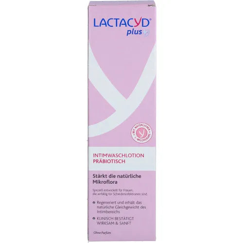 LACTACYD+ prebiotic intimate wash lotion