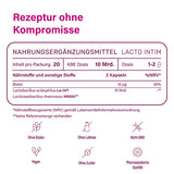 LACTO INTIM oral probiotic for bacterial vaginosis