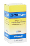 stop the growth of pathogenic microorganisms LACTORHAM x 20 capsules