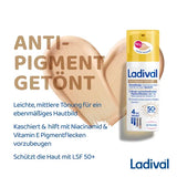 LADIVAL Anti-Pigment Tinted Sunscreen Cream SPF 50+ 50 ml