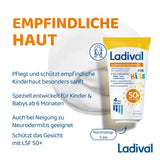 LADIVAL Sensitive Children's Skin Cream SPF 50+ 50 ml
