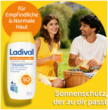 LADIVAL Sensitive & Normal Skin Lotion SPF 50+ 200 ml