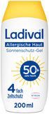 LADIVAL allergic skin sunscreen gel SPF 50+ 200 ml
