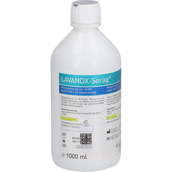 LAVANOX-Serag wound irrigation solution