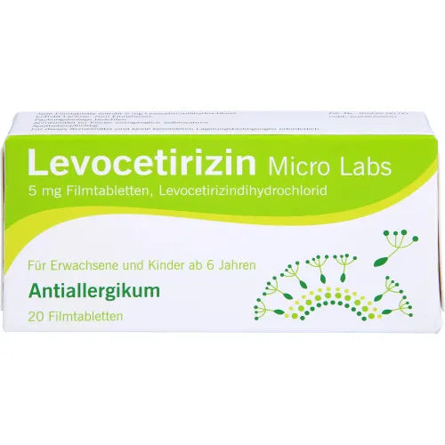 LEVOCETIRIZIN Micro Labs 5 mg film-coated tablets