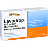 LEVODROP-ratiopharm Cough Suppressant 60 mg Film-coated Tablets 10 Tablets