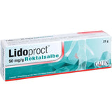LIDOPROCT rectal hemorrhoids ointment