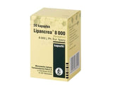 LIPANCREA 8000 x 50 capsules, pancreatin