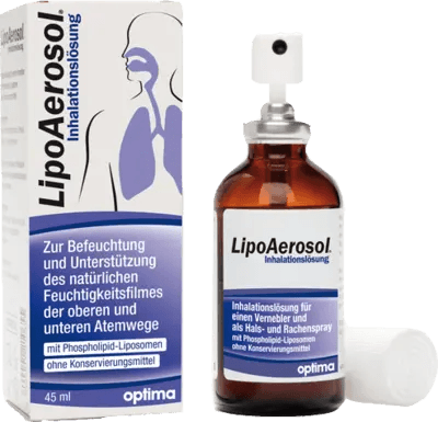 LIPOAEROSOL liposomal inhalation solution UK