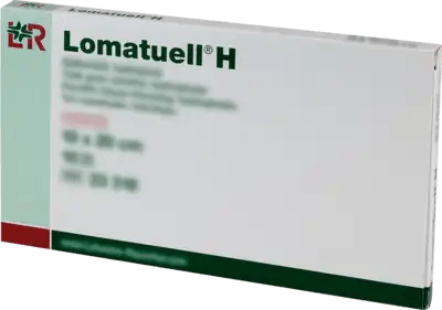 LOMATUELL H ointment nozzle 10x20 cm sterile UK