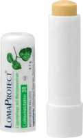 Lip care stick with lemon balm extract, LOMAPROTECT pins UK