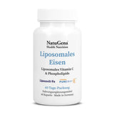 Liposomal iron + vitamin C vegan capsules 60 count - 3