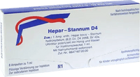 Liver diseases, HEPAR STANNUM D 4 ampoules UK