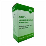 Local anesthetic, ACOIN lidocaine hydrochloride 40 mg, ml solution