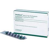 Loperamide hydrochloride anti-diarrheal medication IMODIUM acute hard capsules 12 pcs