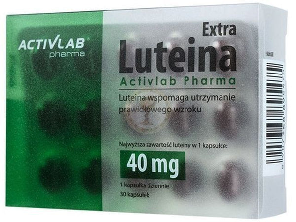 Polyunsaturates, lutein, zeaxanthin, Lutein Extra