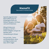MAMAFIT Folic Acid, Iodine, Iron & Bioactive B Vitamin Capsules, 270 Capsules