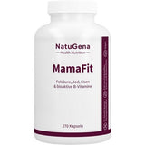 MAMAFIT Folic Acid, Iodine, Iron & Bioactive B Vitamin Capsules, 270 Capsules