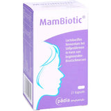 MAMBIOTIC capsules, Lactobacillus fermentum for nursing mothers with breast pain
