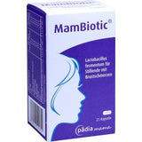 MAMBIOTIC capsules, Lactobacillus fermentum for nursing mothers with breast pain