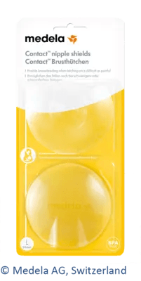 MEDELA Nipple Shield Contact L w. storage box UK