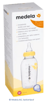 MEDELA breast milk bottle 250 ml with teat size M UK