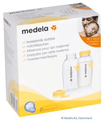 MEDELA milk bottle set 250 ml UK