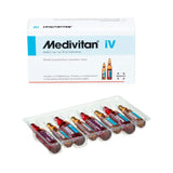 MEDIVITAN iV solution for injection in ampule pairs 8 pc B6, vitamin B12, folic acid