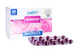 MENOSTOP x 60 capsules NaturKaps perimenopause symptoms, meno stop