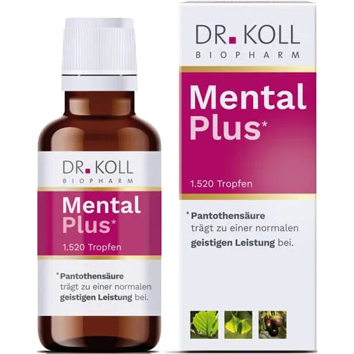 MENTAL Plus Dr.Koll Gemmo Kompl.Pantothenic Acid Tr