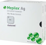 MEPILEX Ag foam dressing 10x10 cm sterile UK