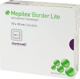 MEPILEX Border Lite foam connector 10x10 cm sterile UK