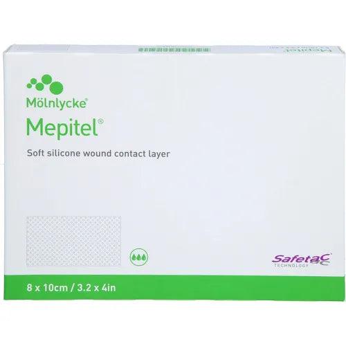 MEPITEL silicone mesh bandage 8x10 cm sterile UK