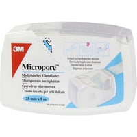 Fleece plaster joint tape, MICROPORE fleece plaster 5 m x 2.5 cm with Abr. UK