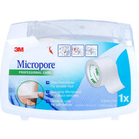 Fleece plaster joint tape, MICROPORE fleece plaster 5 m x 2.5 cm with Abr. UK