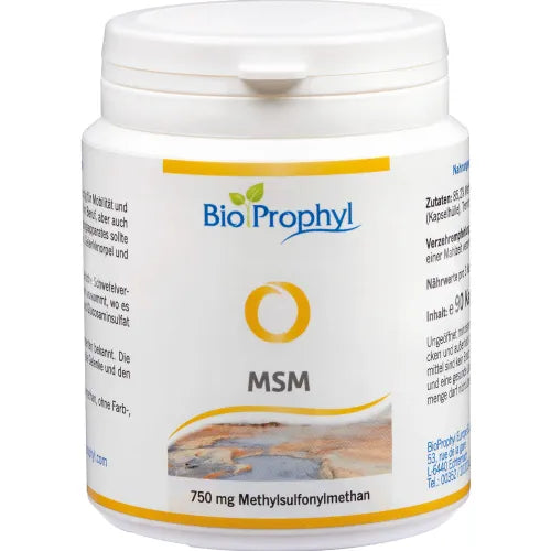 MSM 750 mg Methylsulfonylmethane Capsules 90 pcs