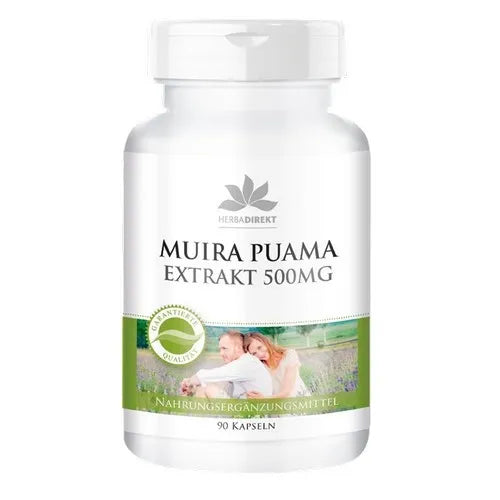 MUIRA PUAMA EXTRACT 500 mg capsules