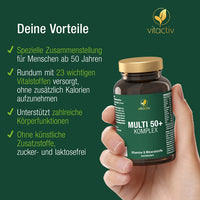 MULTI 50+ vitamin & mineral complex capsules