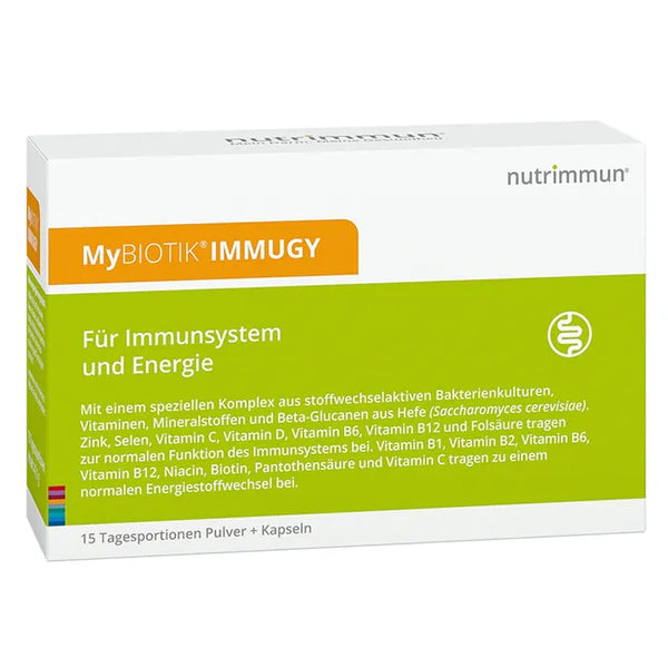 MYBIOTIK IMMUGY combination pack 15x2 g+30 capsules