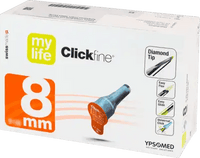 MYLIFE Clickfine Pen Needles 8mm 31G UK
