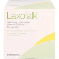 Macrogol 4000, LAXOFALK 10 g powder sachet