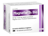 Magnefar B6 Bio 60 mg + 6.06 mg 50 tablets