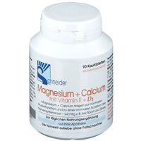 Magnesium + Calcium, chewable tablets With vitamin E and D3 UK