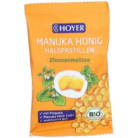 Manuka Honey Throat Pastilles MGO 250+ Lemon Balm