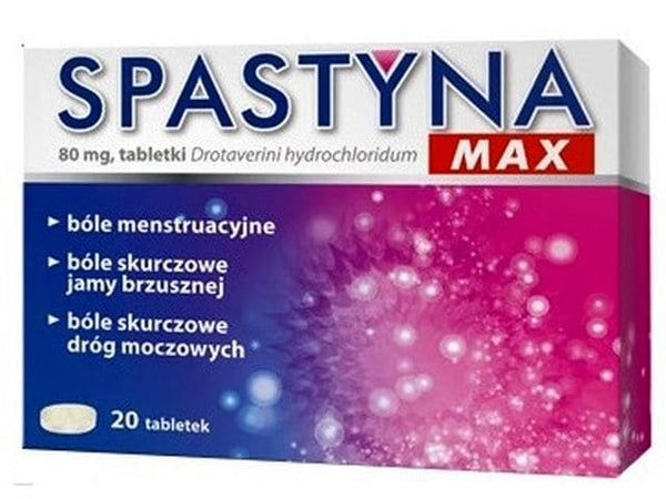 Max Spastyna 0.08 x 20 tablets, CHOLANGITIS