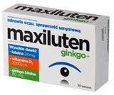 Maxiluten ginkgo + x 30
